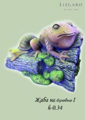 Фигура  Жаба на бревне 2+