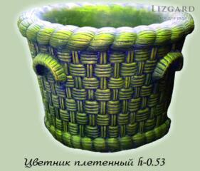Цветник плетенный**